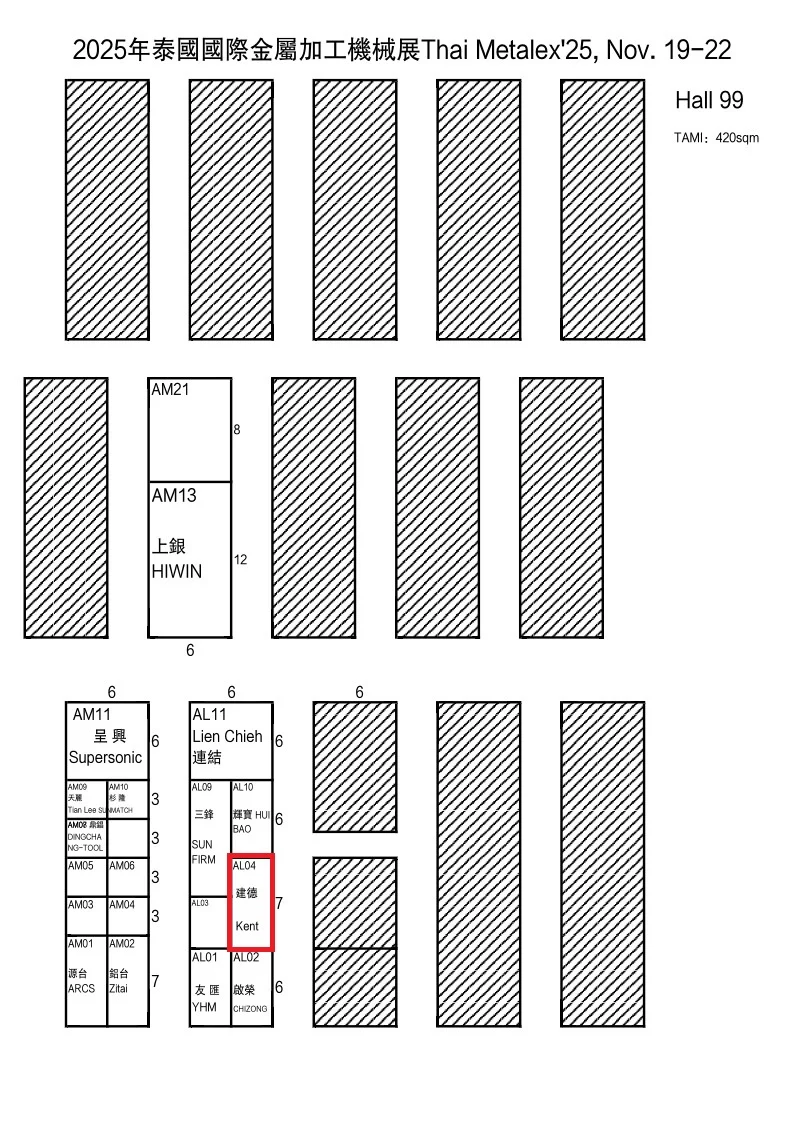 Metalex 2025 Hall 99 Tami Pavilion